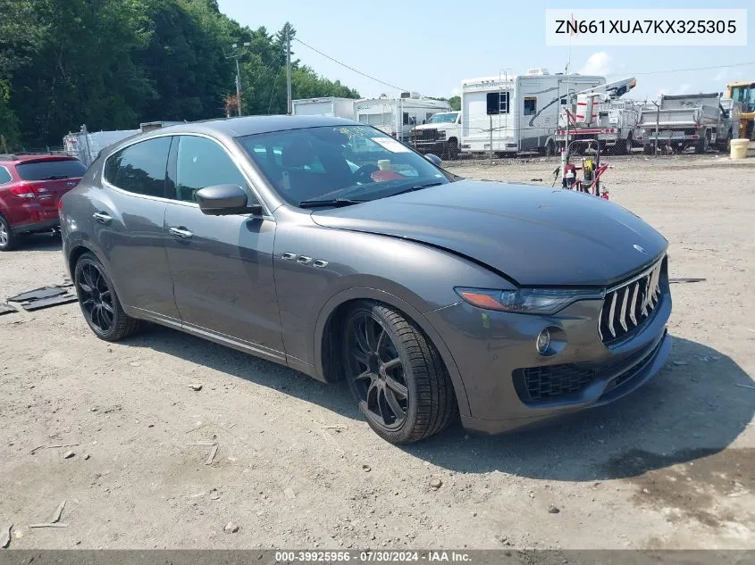 2019 Maserati Levante VIN: ZN661XUA7KX325305 Lot: 39925956