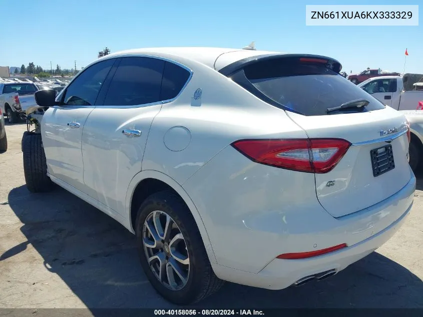 ZN661XUA6KX333329 2019 Maserati Levante