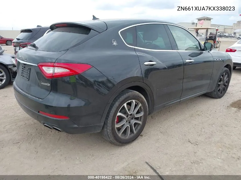 2019 Maserati Levante VIN: ZN661XUA7KX338023 Lot: 40195422