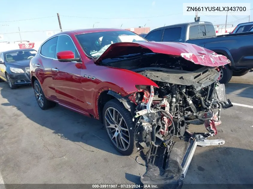 ZN661YUS4LX343700 2020 Maserati Levante S Gransport