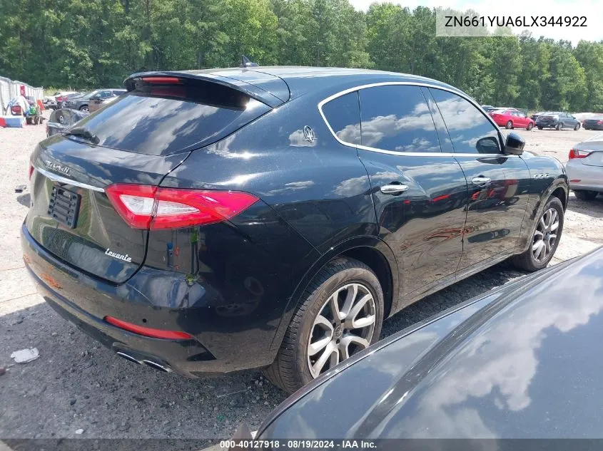 ZN661YUA6LX344922 2020 Maserati Levante S