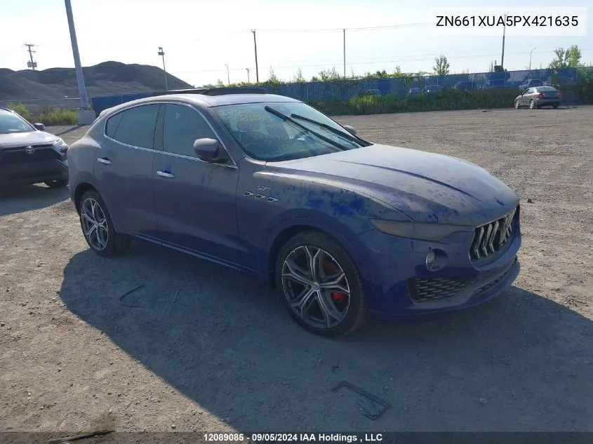 2023 Maserati Levante VIN: ZN661XUA5PX421635 Lot: 12089085