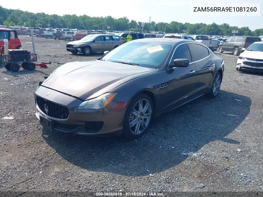 ZAM56RRA9E1081260 2014 Maserati Quattroporte S Q4