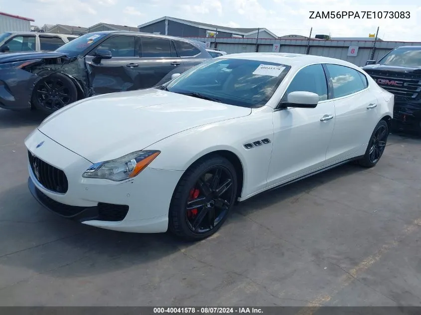 2014 Maserati Quattroporte Gts VIN: ZAM56PPA7E1073083 Lot: 40041578