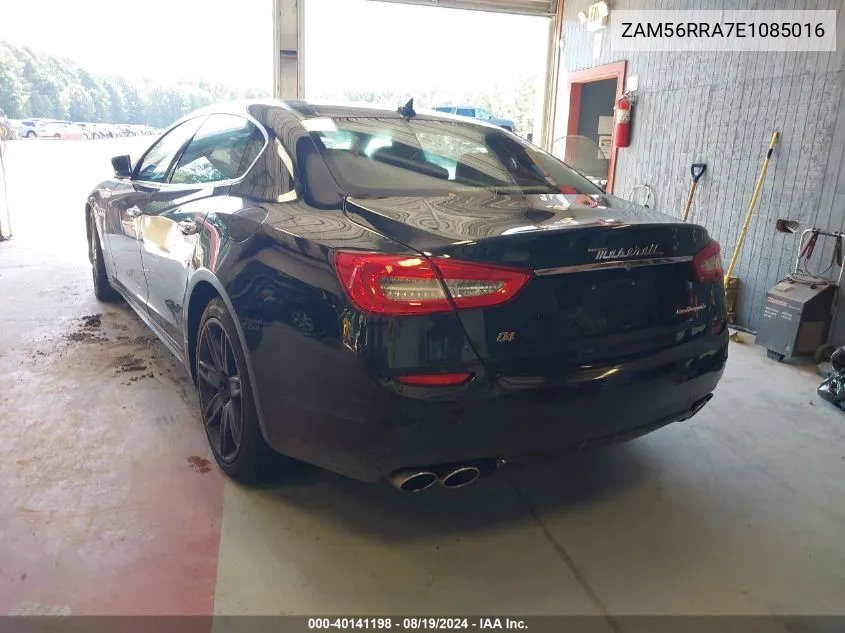 2014 Maserati Quattroporte S Q4 VIN: ZAM56RRA7E1085016 Lot: 40141198