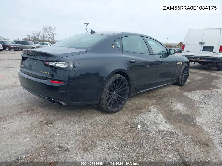 2014 Maserati Quattroporte S Q4 VIN: ZAM56RRA0E1084175 Lot: 40793488