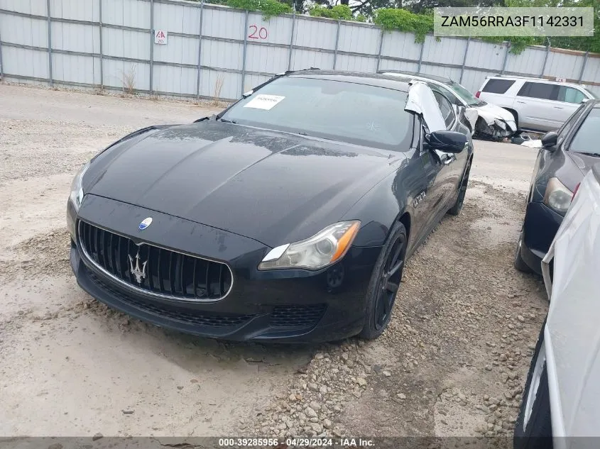 ZAM56RRA3F1142331 2015 Maserati Quattroporte S Q4