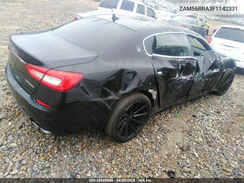 ZAM56RRA3F1142331 2015 Maserati Quattroporte S Q4