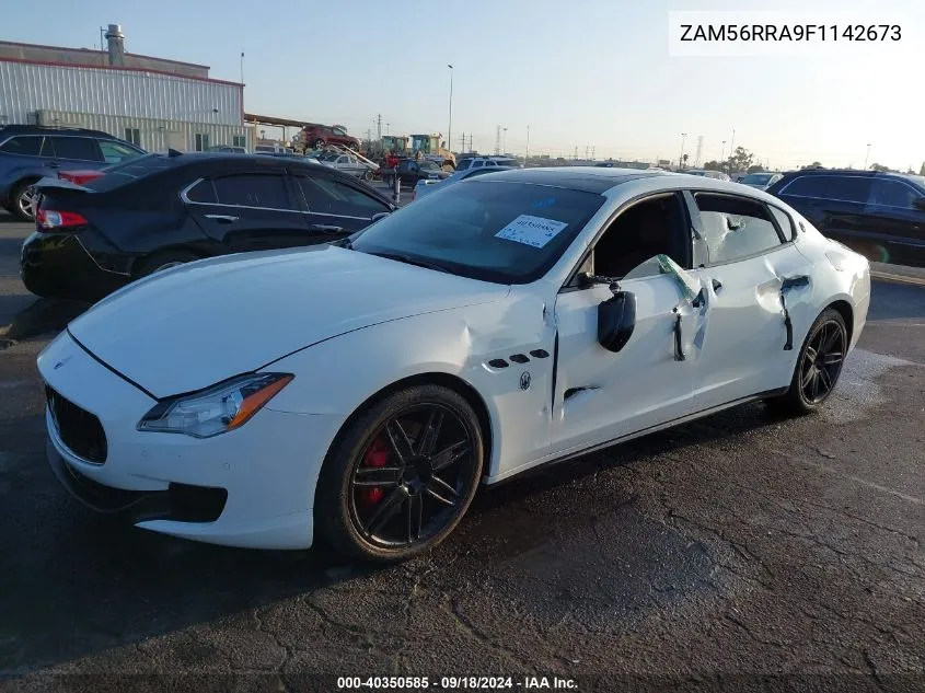 ZAM56RRA9F1142673 2015 Maserati Quattroporte S Q4