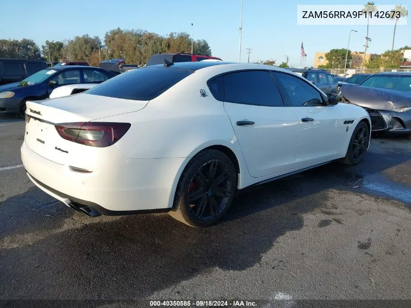 ZAM56RRA9F1142673 2015 Maserati Quattroporte S Q4