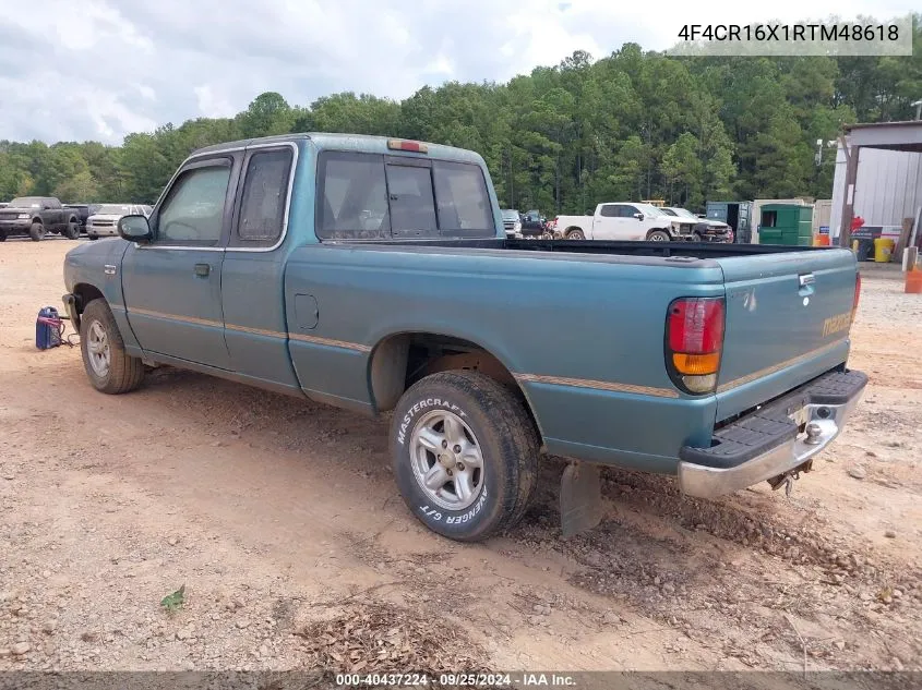 4F4CR16X1RTM48618 1994 Mazda B4000 Cab Plus