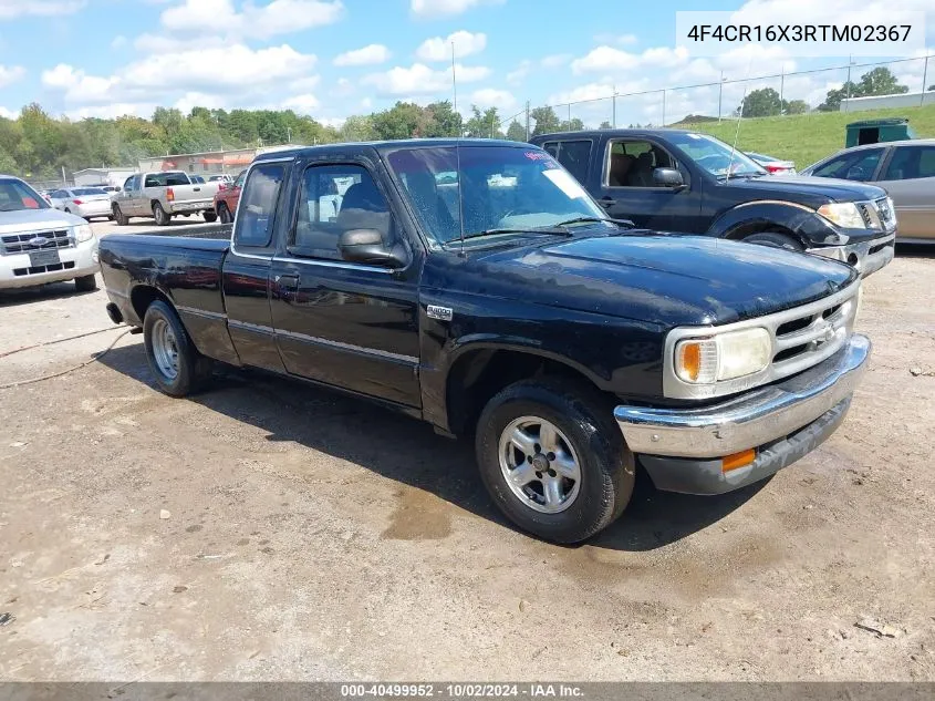 4F4CR16X3RTM02367 1994 Mazda B4000 Cab Plus