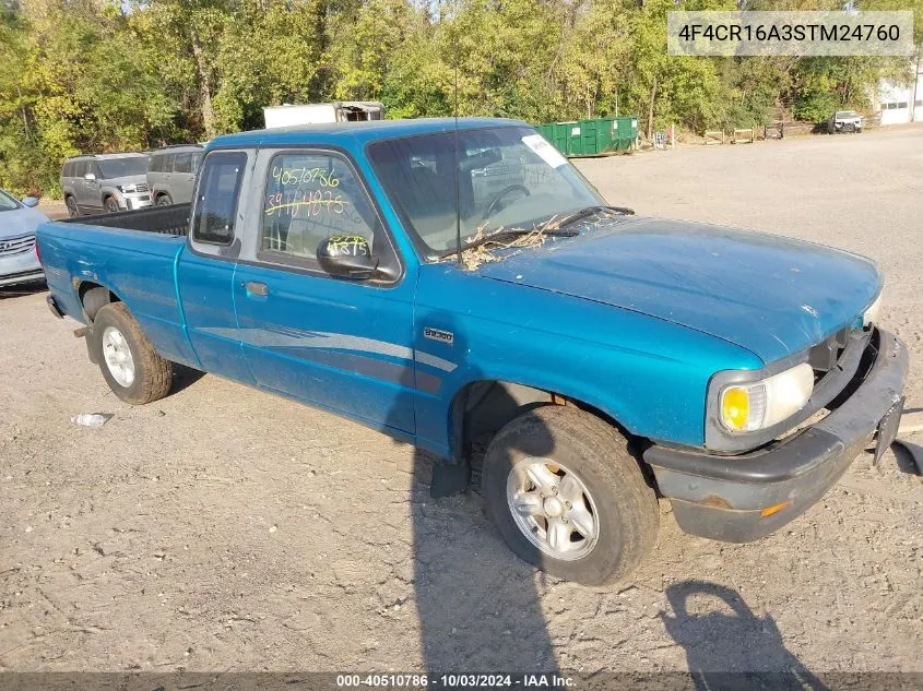 1995 Mazda B2300 Cab Plus VIN: 4F4CR16A3STM24760 Lot: 40510786