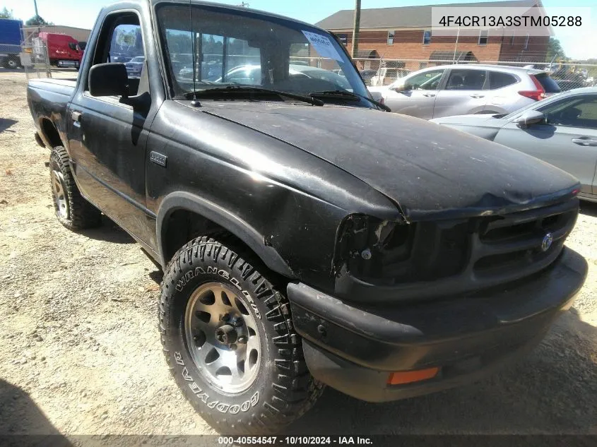 1995 Mazda B2300 VIN: 4F4CR13A3STM05288 Lot: 40554547