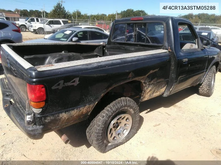 1995 Mazda B2300 VIN: 4F4CR13A3STM05288 Lot: 40554547