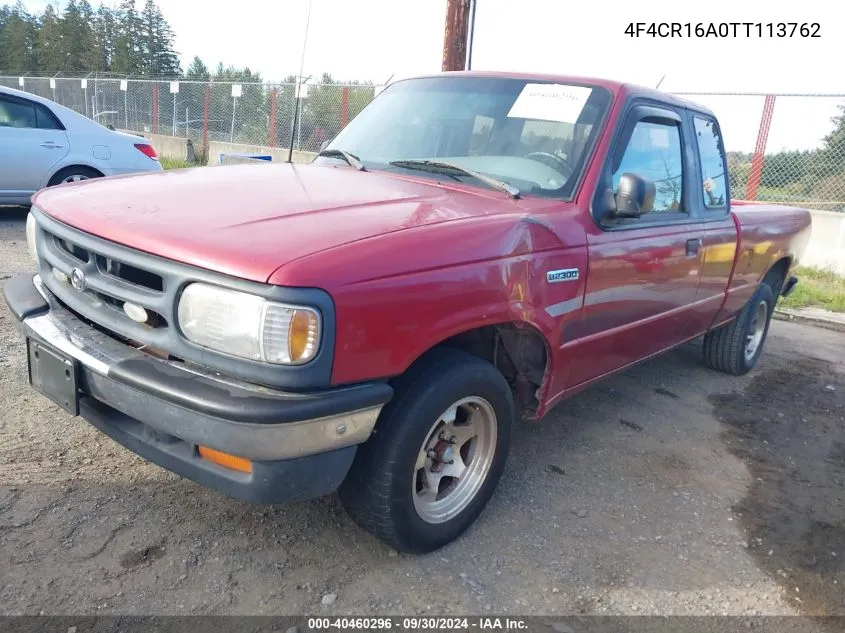 1996 Mazda B2300 Cab Plus VIN: 4F4CR16A0TT113762 Lot: 40460296