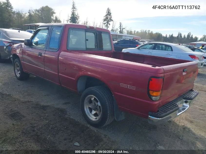 1996 Mazda B2300 Cab Plus VIN: 4F4CR16A0TT113762 Lot: 40460296