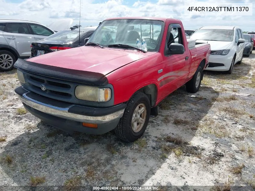 1996 Mazda B2300 VIN: 4F4CR12A3TTM11370 Lot: 40502404