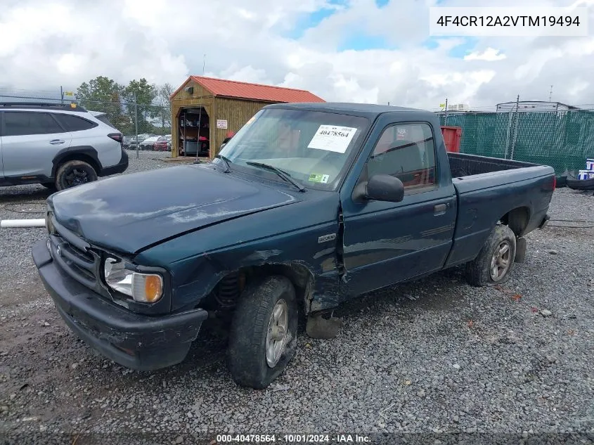 1997 Mazda B2300 VIN: 4F4CR12A2VTM19494 Lot: 40478564