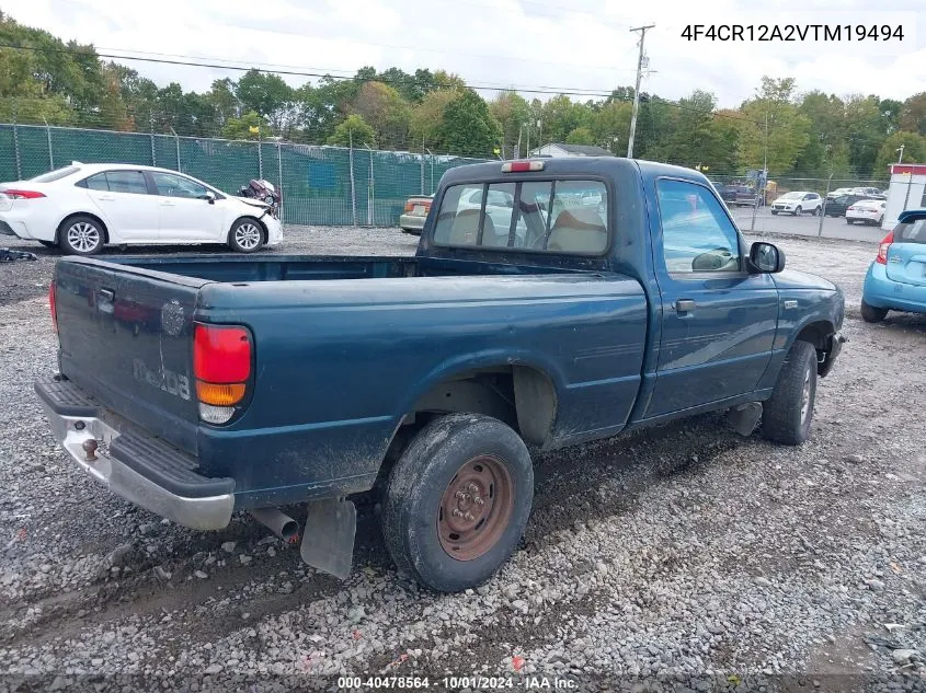 1997 Mazda B2300 VIN: 4F4CR12A2VTM19494 Lot: 40478564