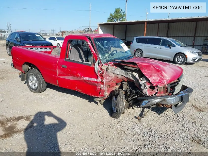 1997 Mazda B2300 Se VIN: 4F4CR12A6VTM17361 Lot: 40574870