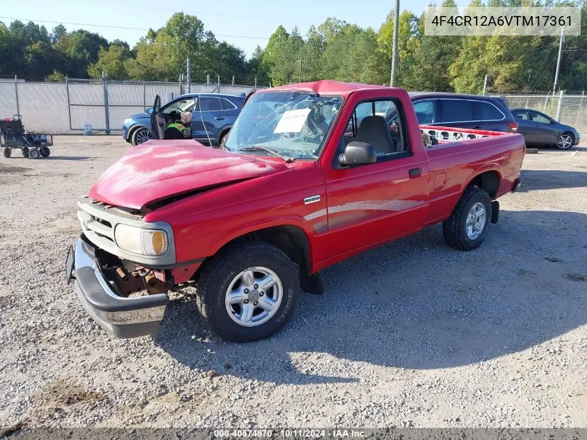 1997 Mazda B2300 Se VIN: 4F4CR12A6VTM17361 Lot: 40574870