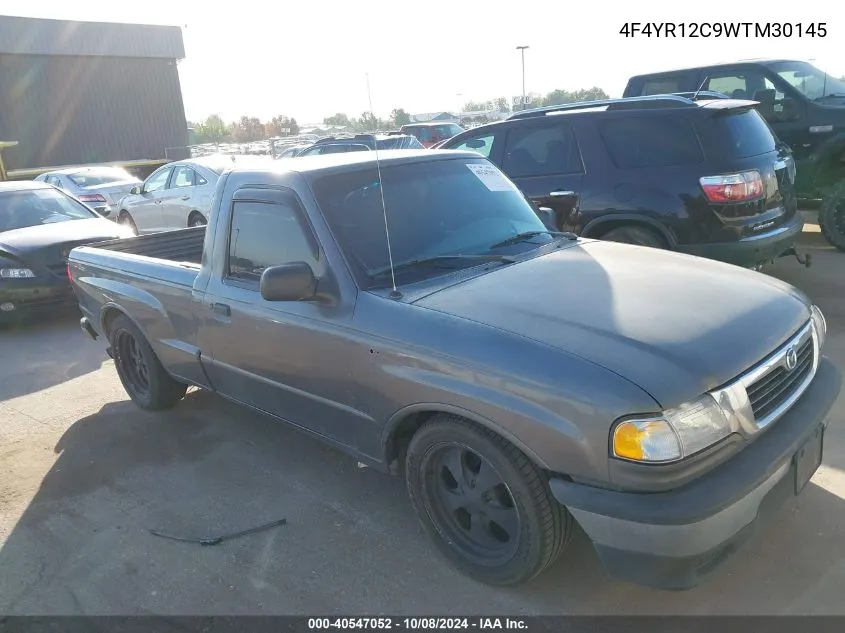 1998 Mazda B2500 Se/Sx VIN: 4F4YR12C9WTM30145 Lot: 40547052