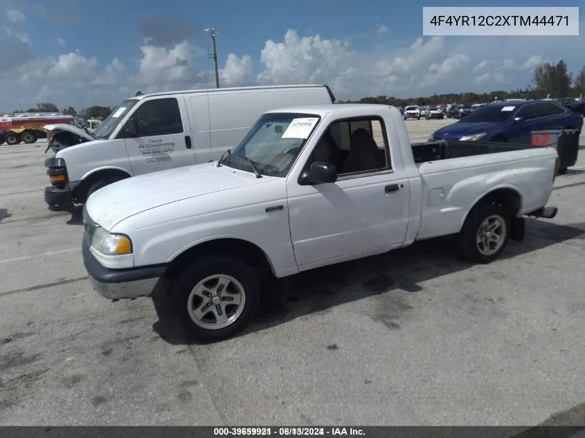 1999 Mazda B2500 Se/Sx/Tl VIN: 4F4YR12C2XTM44471 Lot: 39659921