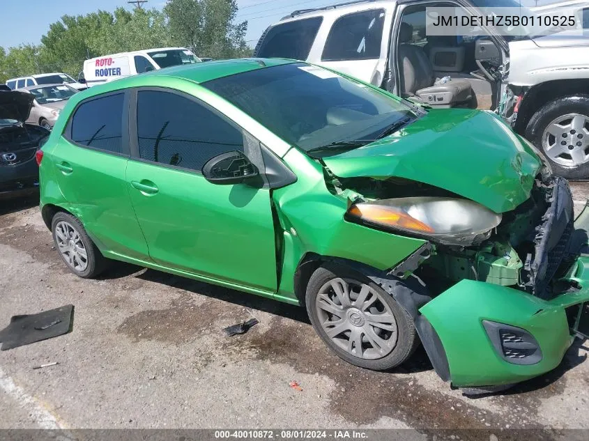 JM1DE1HZ5B0110525 2011 Mazda Mazda2 Sport