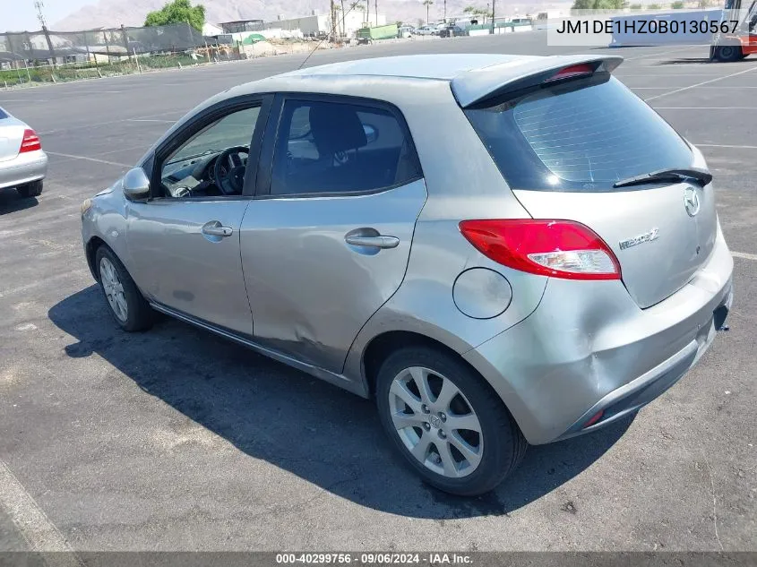 2011 Mazda Mazda2 Touring VIN: JM1DE1HZ0B0130567 Lot: 40299756