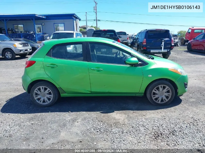 JM1DE1HY5B0106143 2011 Mazda Mazda2 Sport