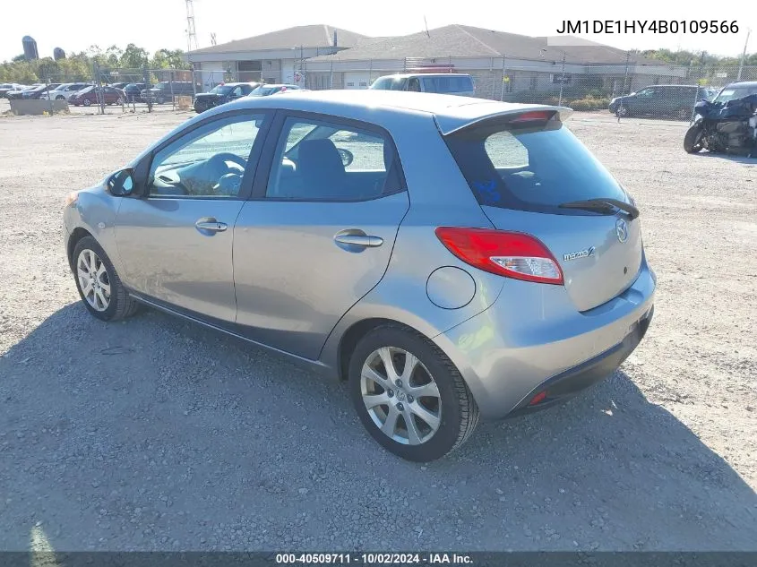 JM1DE1HY4B0109566 2011 Mazda Mazda2 Touring