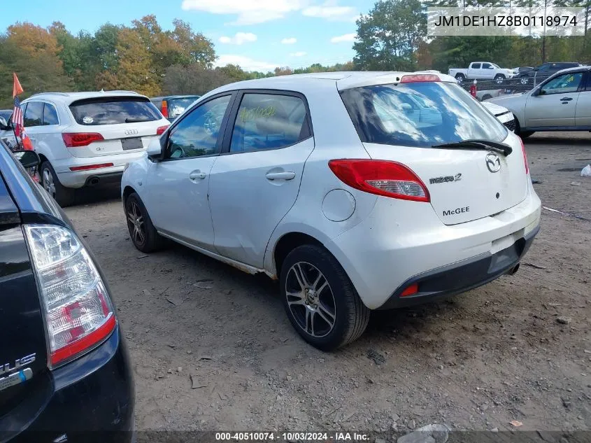 JM1DE1HZ8B0118974 2011 Mazda Mazda2 Sport