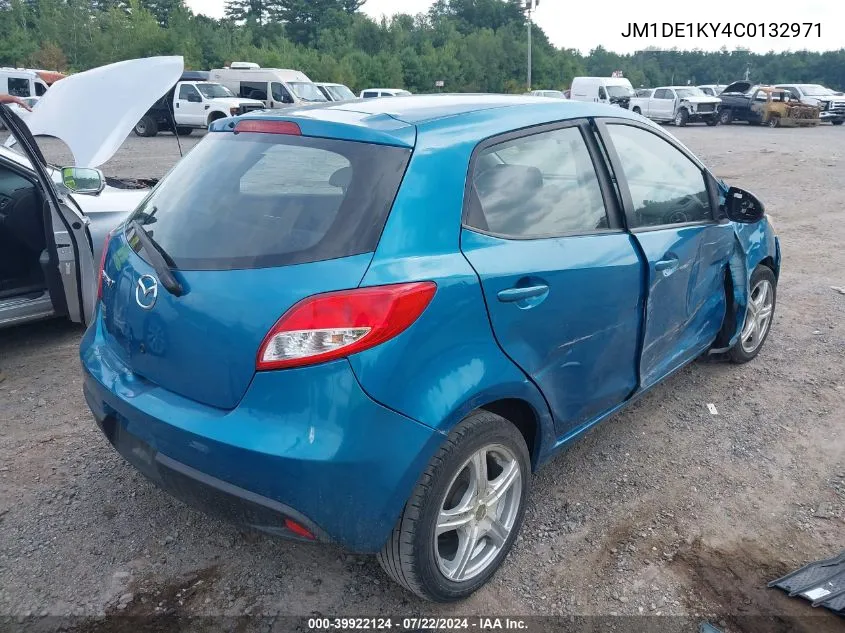 JM1DE1KY4C0132971 2012 Mazda Mazda2 Sport