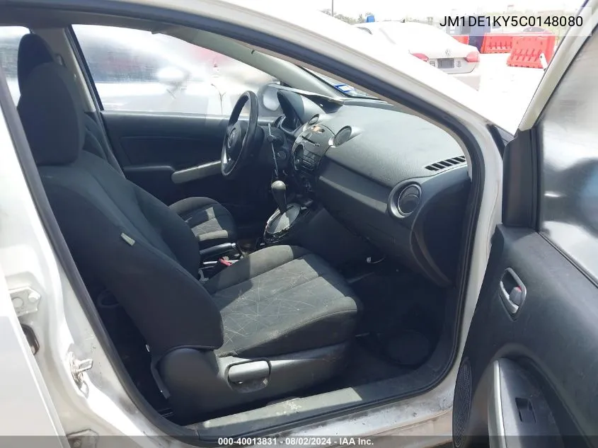 JM1DE1KY5C0148080 2012 Mazda Mazda2 Sport