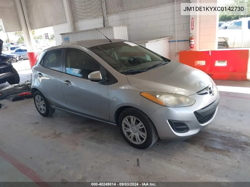 JM1DE1KYXC0142730 2012 Mazda Mazda2 Sport