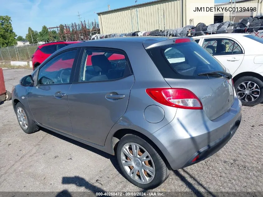 JM1DE1KY6C0139498 2012 Mazda Mazda2 Sport