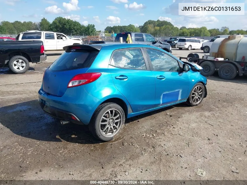 JM1DE1KZ6C0131653 2012 Mazda Mazda2