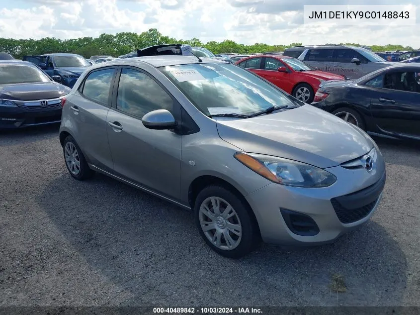 JM1DE1KY9C0148843 2012 Mazda Mazda2 Sport