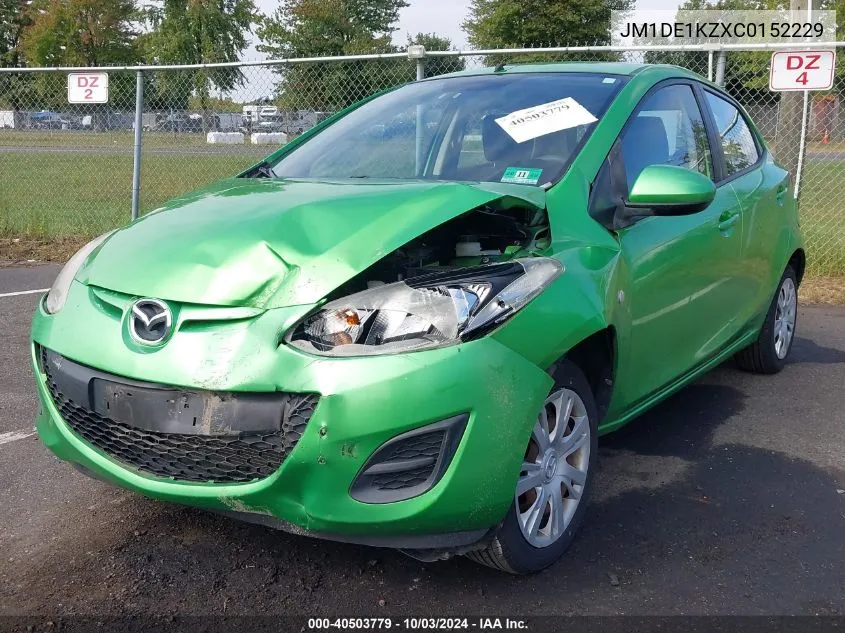 JM1DE1KZXC0152229 2012 Mazda Mazda2 Sport