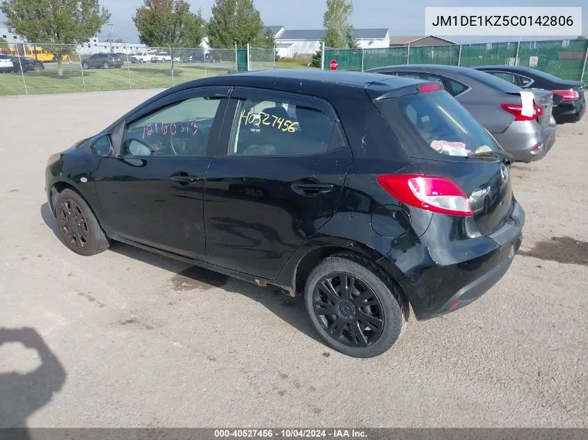 JM1DE1KZ5C0142806 2012 Mazda Mazda2 Sport