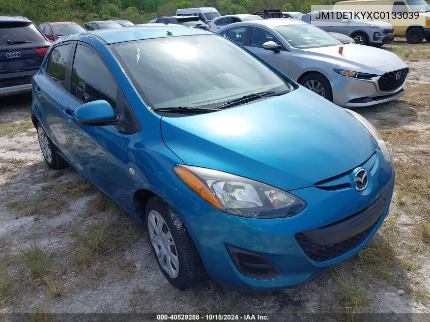 2012 Mazda Mazda2 Sport VIN: JM1DE1KYXC0133039 Lot: 40529258