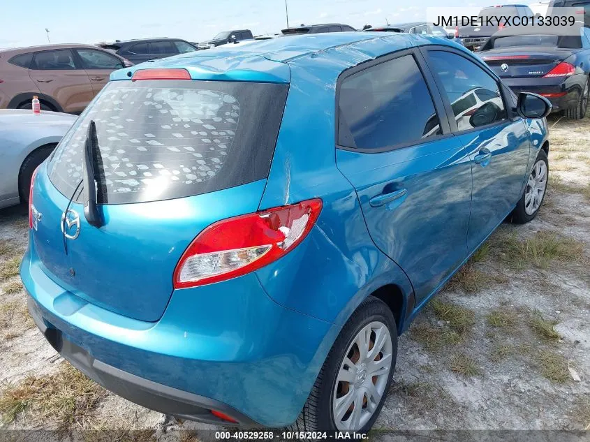 JM1DE1KYXC0133039 2012 Mazda Mazda2 Sport