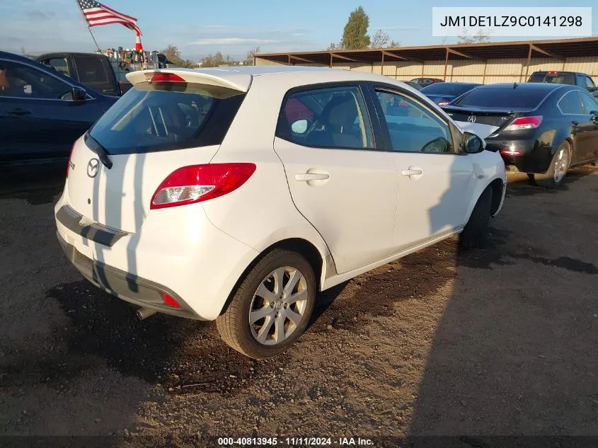 2012 Mazda Mazda2 Touring VIN: JM1DE1LZ9C0141298 Lot: 40813945