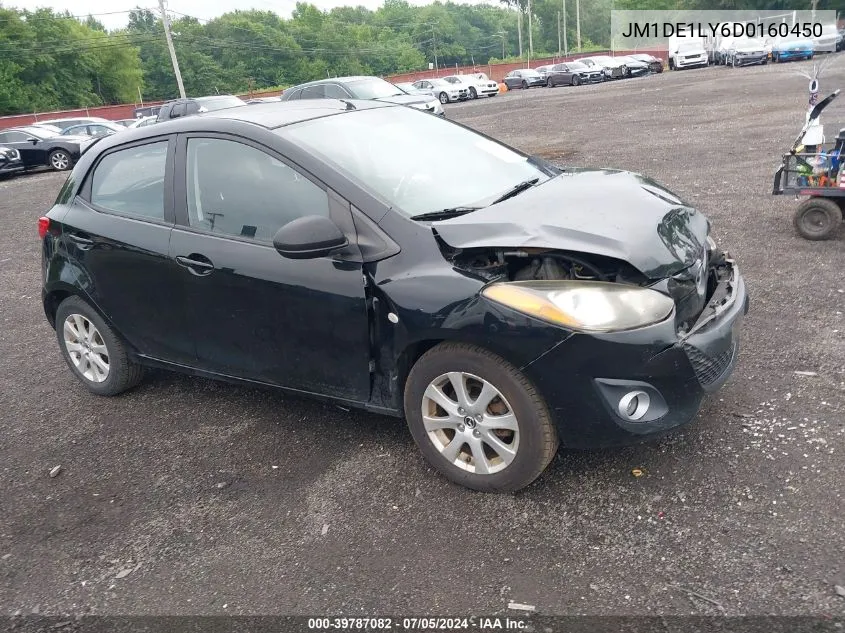 JM1DE1LY6D0160450 2013 Mazda Mazda2 Touring