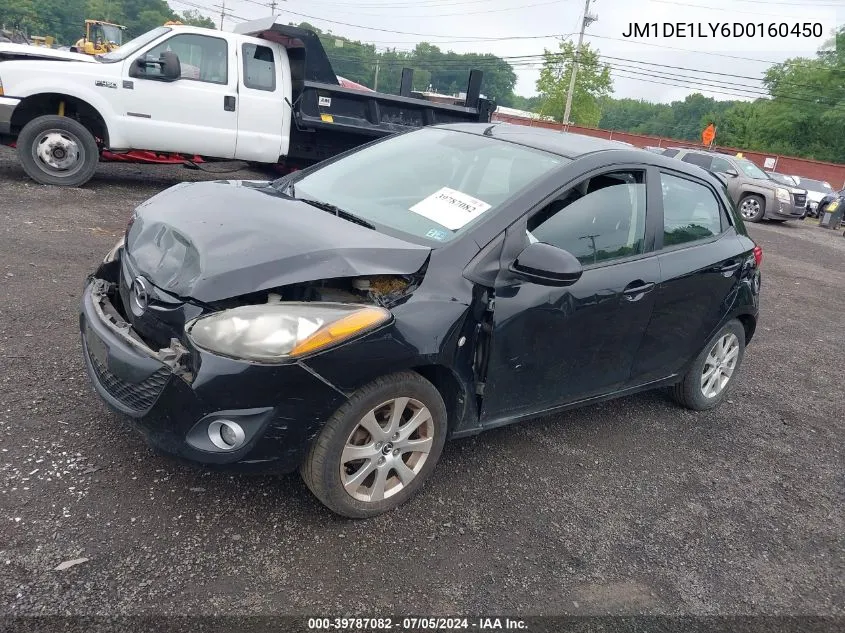 JM1DE1LY6D0160450 2013 Mazda Mazda2 Touring