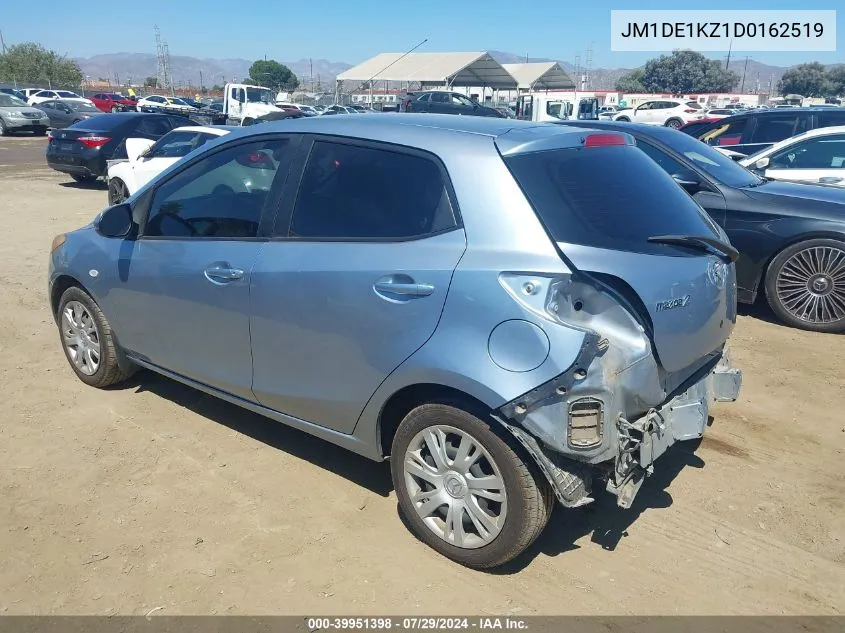 2013 Mazda Mazda2 Sport VIN: JM1DE1KZ1D0162519 Lot: 39951398