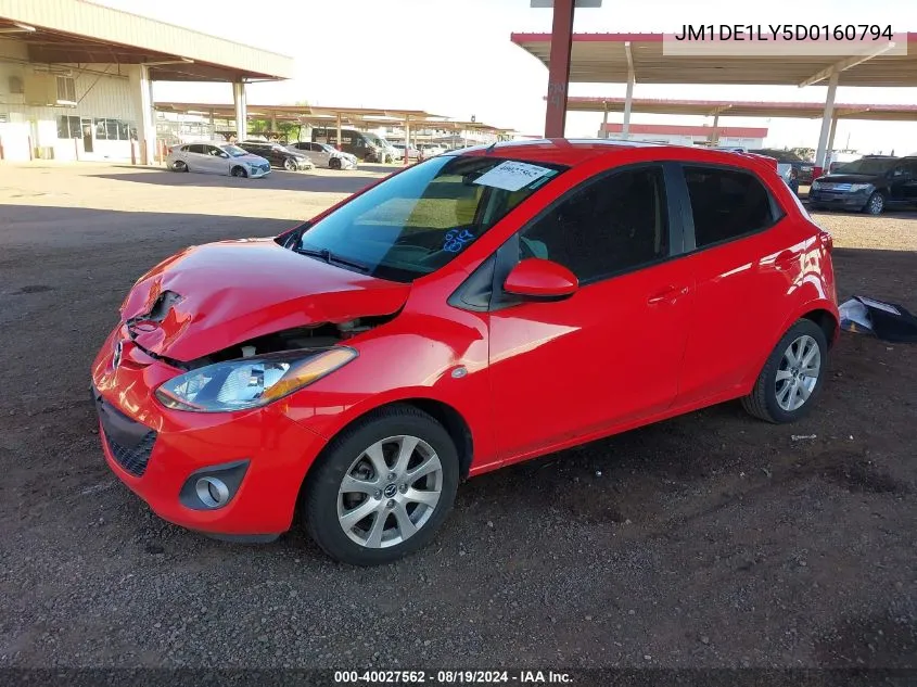 JM1DE1LY5D0160794 2013 Mazda Mazda2 Touring