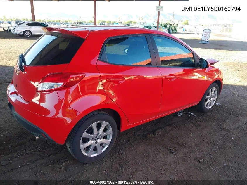 JM1DE1LY5D0160794 2013 Mazda Mazda2 Touring