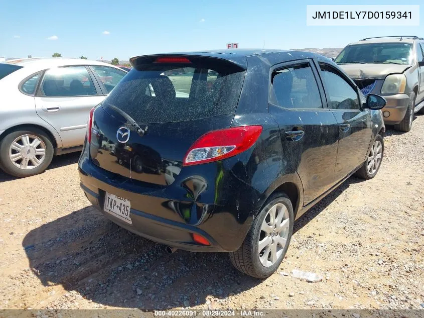 2013 Mazda Mazda2 Touring VIN: JM1DE1LY7D0159341 Lot: 40226091